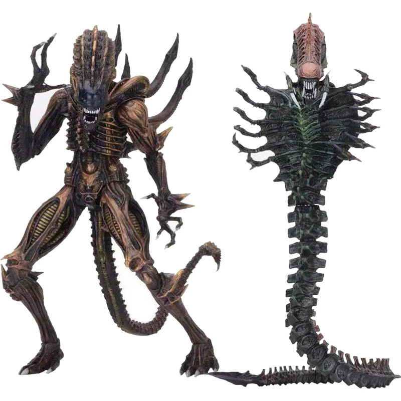 NECA Aliens Scorpion Figure 7inch 13th Lineup Aliens VS Predator Snake Alien Sgt PVC Action Figure Collectible Model Toy Gifts