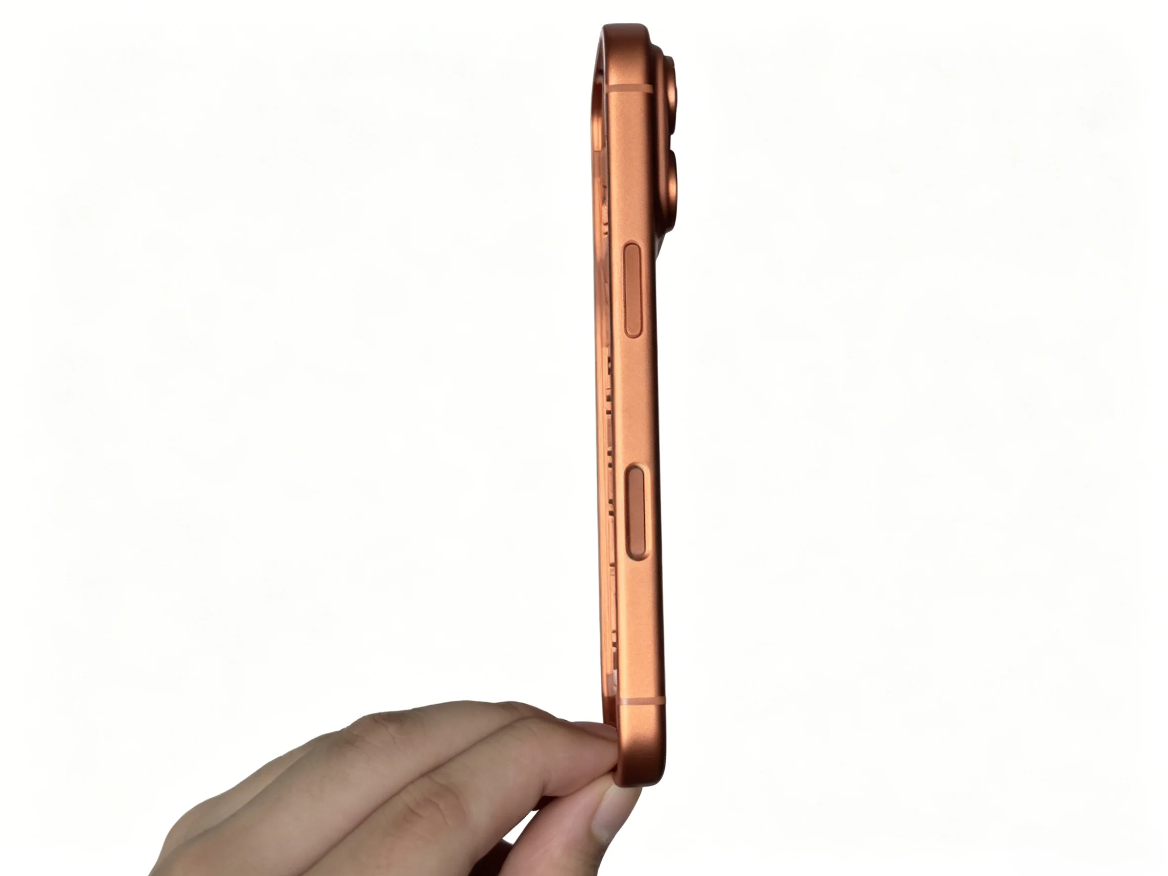 Replacement Middle Frame For Iphone 17 Pro With Camera Button ,not pop windows, Sapphire Camera Lens