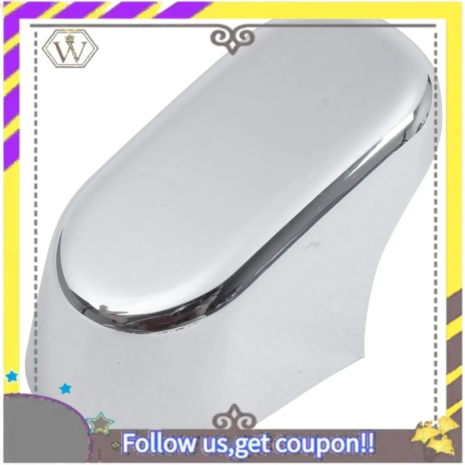 ABXV-Pcs Chrome Rear Window Trims For Toyota Land Cruiser Prado Fj 150 Accessories