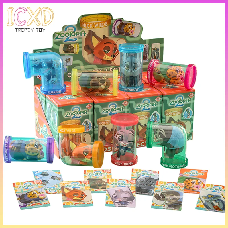 

Горячие игрушки Cosbi Zootopia 2 серии слепая коробка милый Nick Judy Mystery Box фигурка аниме кукла-сюрприз сумка коллекция модель игрушки