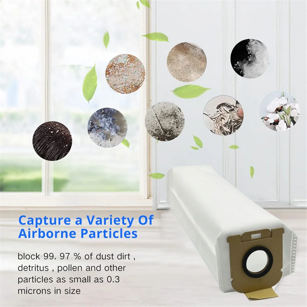 10 шт. для Dreame Z10 Station робот-пылесос мешок для пыли запасные части нетканый мешок для мусора