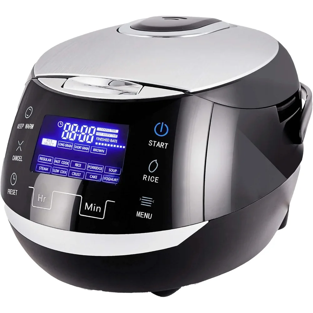 HAOYUNMA Sakura Rice Cooker with Ceramic Bowl and Advanced Fuzzy Logic (8 Cup, 1.5 Litre) 6 Rice Cook Functions