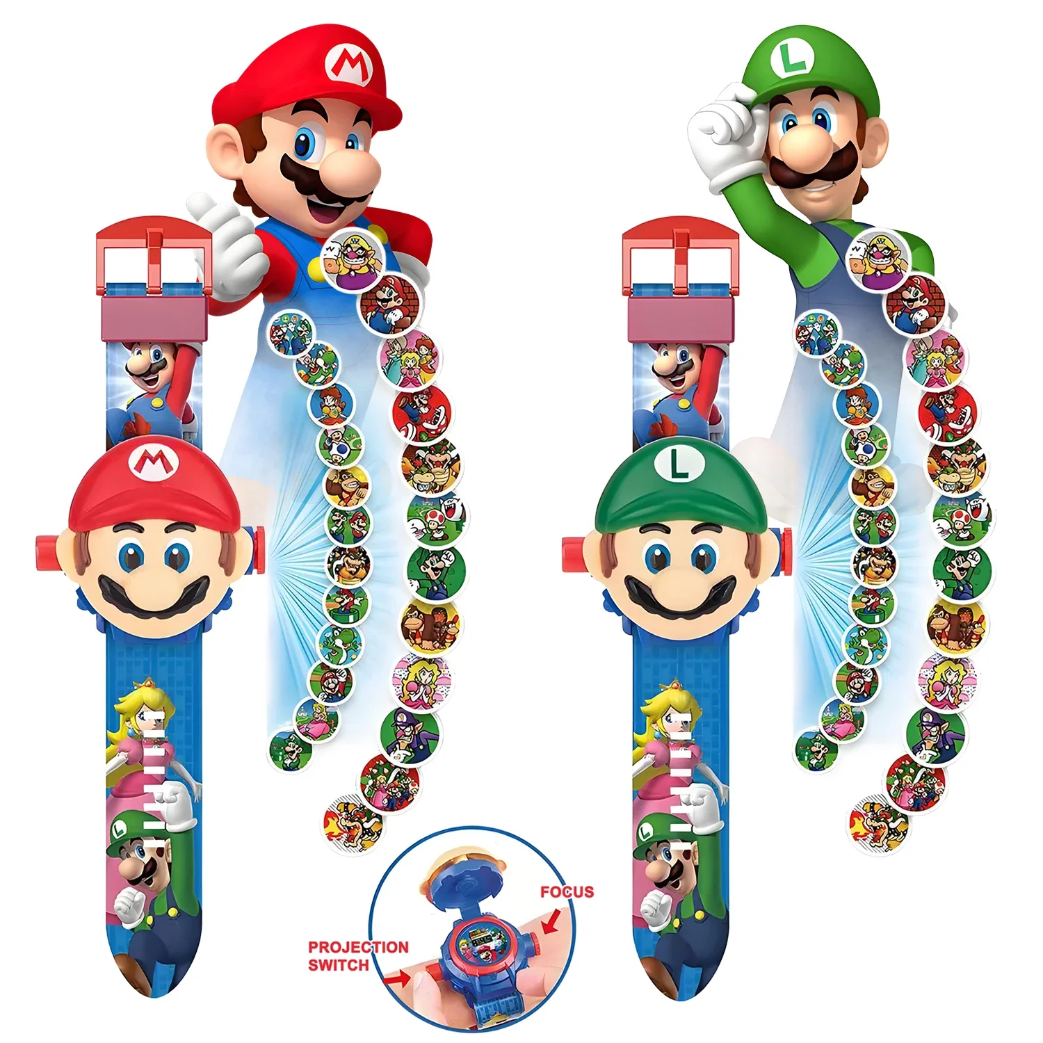 Reloj de Juguete de Mario Bros