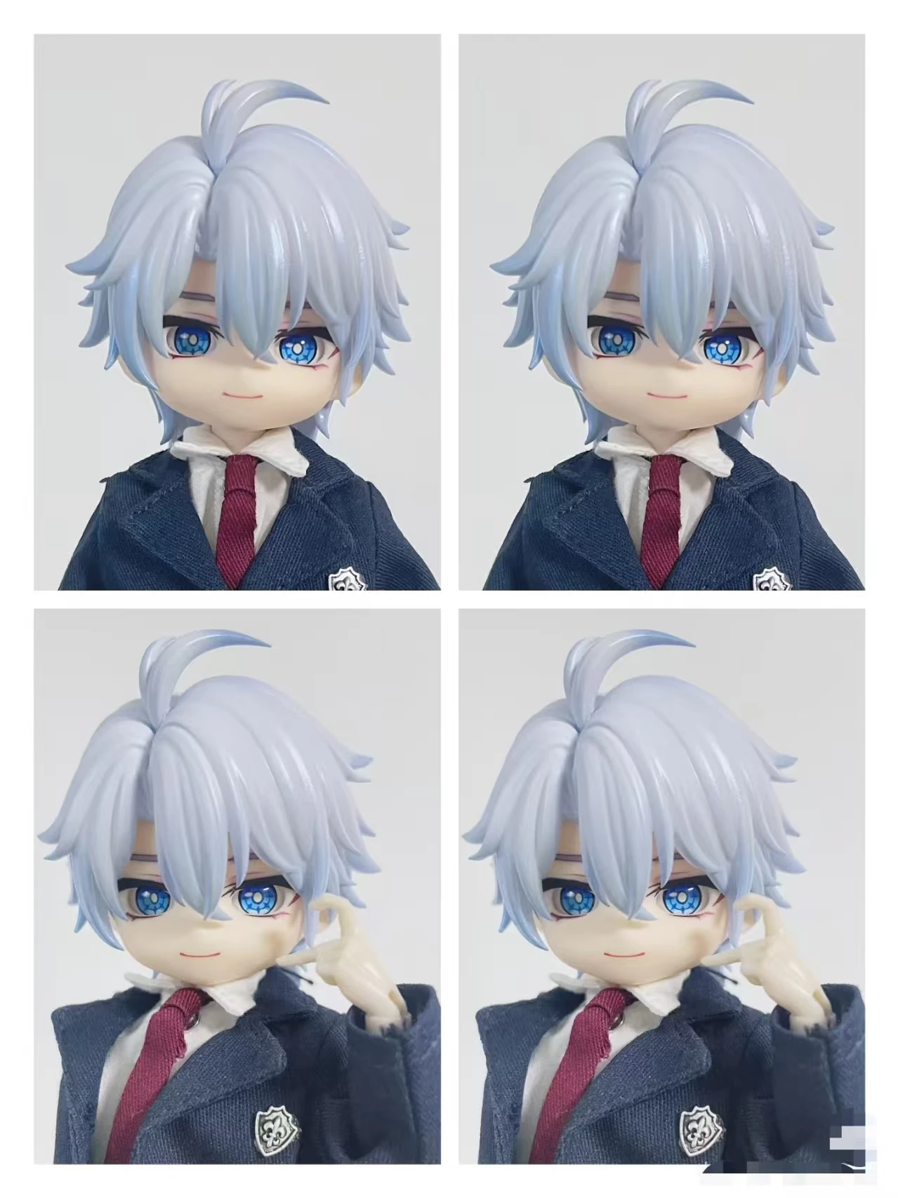 

Phainon Ob11 Ob22 Face with Eyes, GSC Hair Transparent Handmade Customized Hair Shell Model Detchable Doll Accessorie