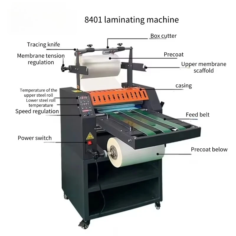 Obrázek 6: Vysoký kvalita auto-cutting runout laminovací stroj pro papír & fotky