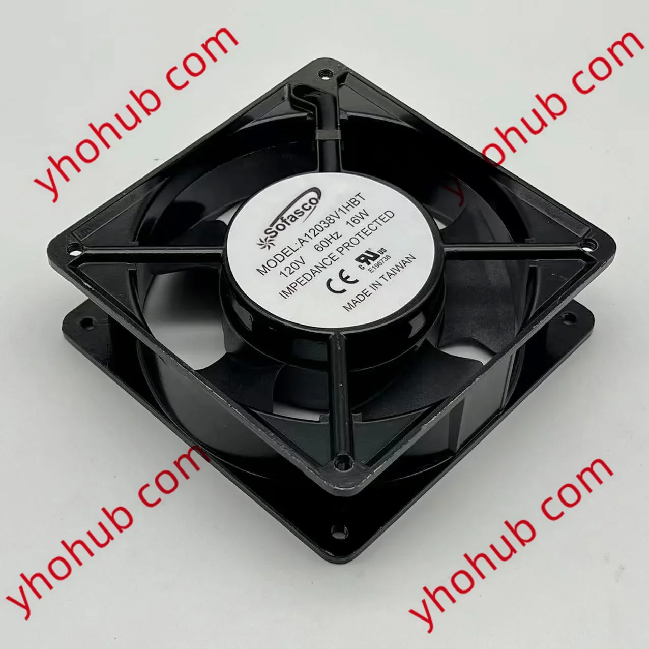 Sofasco A12038V1HBT AC 120V 16W 120x120x38mm Server Square Fan