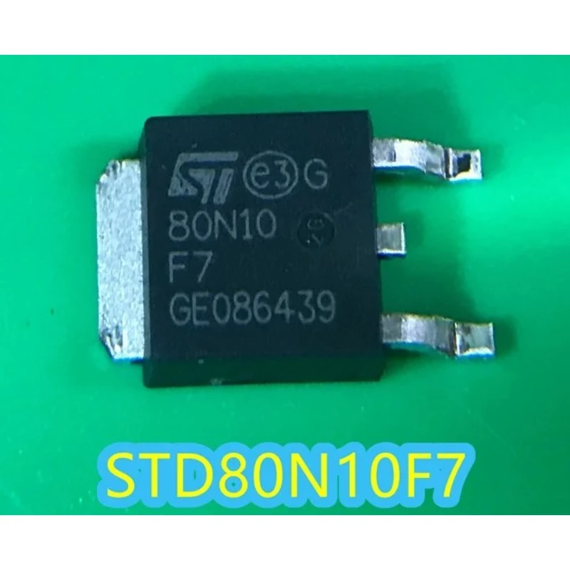 

10/50PCS STD80N10F7 80N10 TO-252 Field Effect Tube Brand New Ships Fast Bestselling Electronics