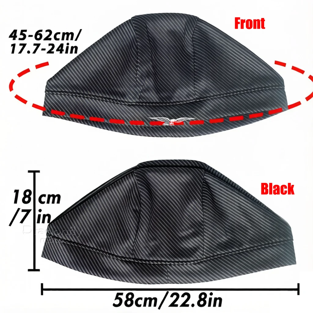 Head Cover Original Design For Moto Guzzi Breva 850 1100 1200 GRISO BREVA 1100 NORGE 1200 GT8V BREVA Motorcycle Helmet Inner Cap