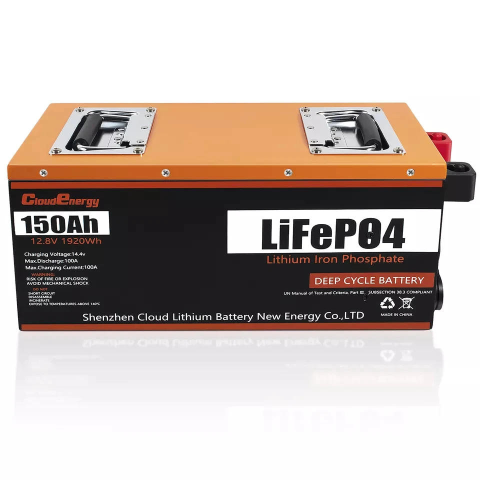 

Cloud Energy 12v 150ah lifepo4 battery pack ev car lithium for electric vehicle iron phosphate price shenzhen energy storage