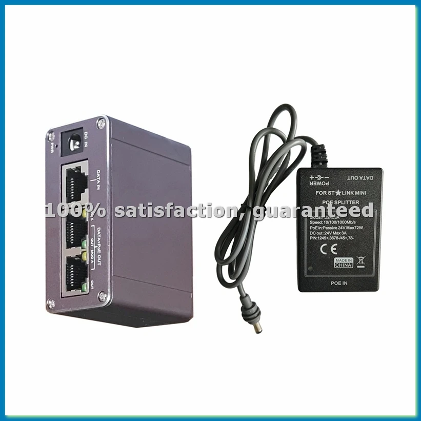 

Промышленный POE-инжектор-сплиттер для Mini 24V DC с входом и максимальной выходной мощностью 65 Вт, 10/100/1000 Мбит/с, модель A86Z