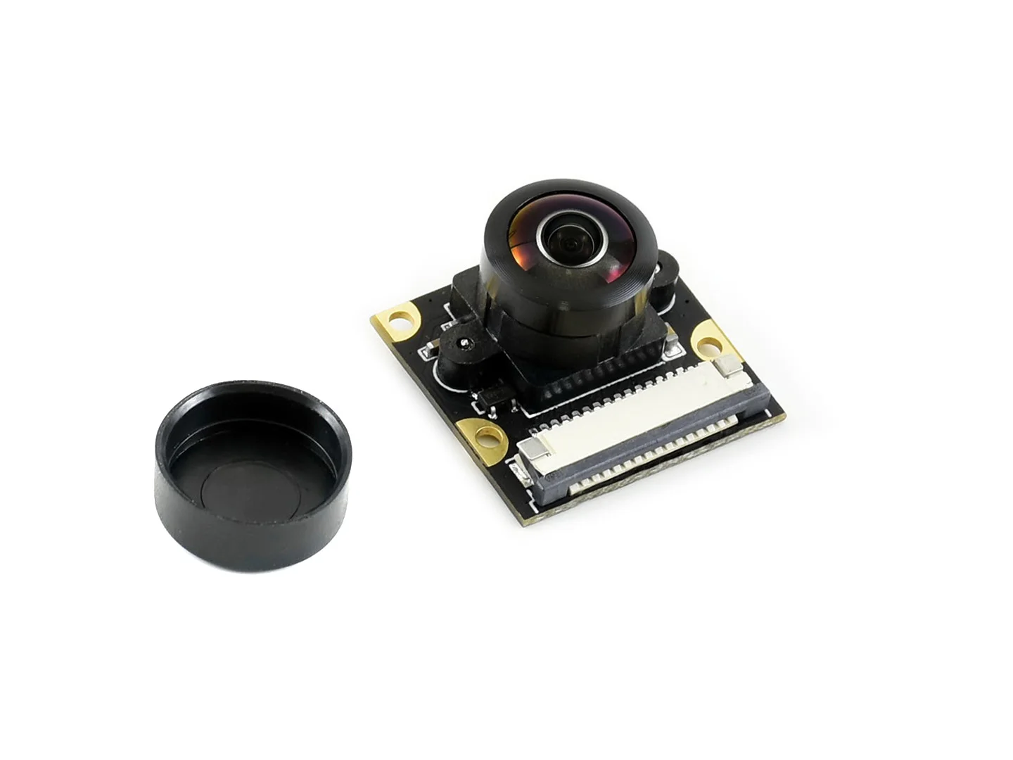 Waveshare IMX219-200 8 Megapixels Camera Module 200 Degree FOV Applicable for Jetson Nano Compute Module 3/3+