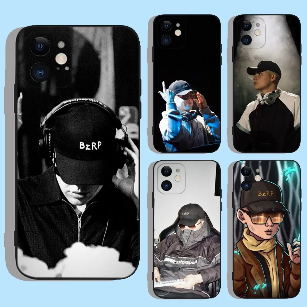 Bizarrap DJ Remix  Phone Case For Apple iPhone 15,14,13,12,11,XS,XR,X,8,7,Pro,Max,Plus,mini Silicone Black Cover