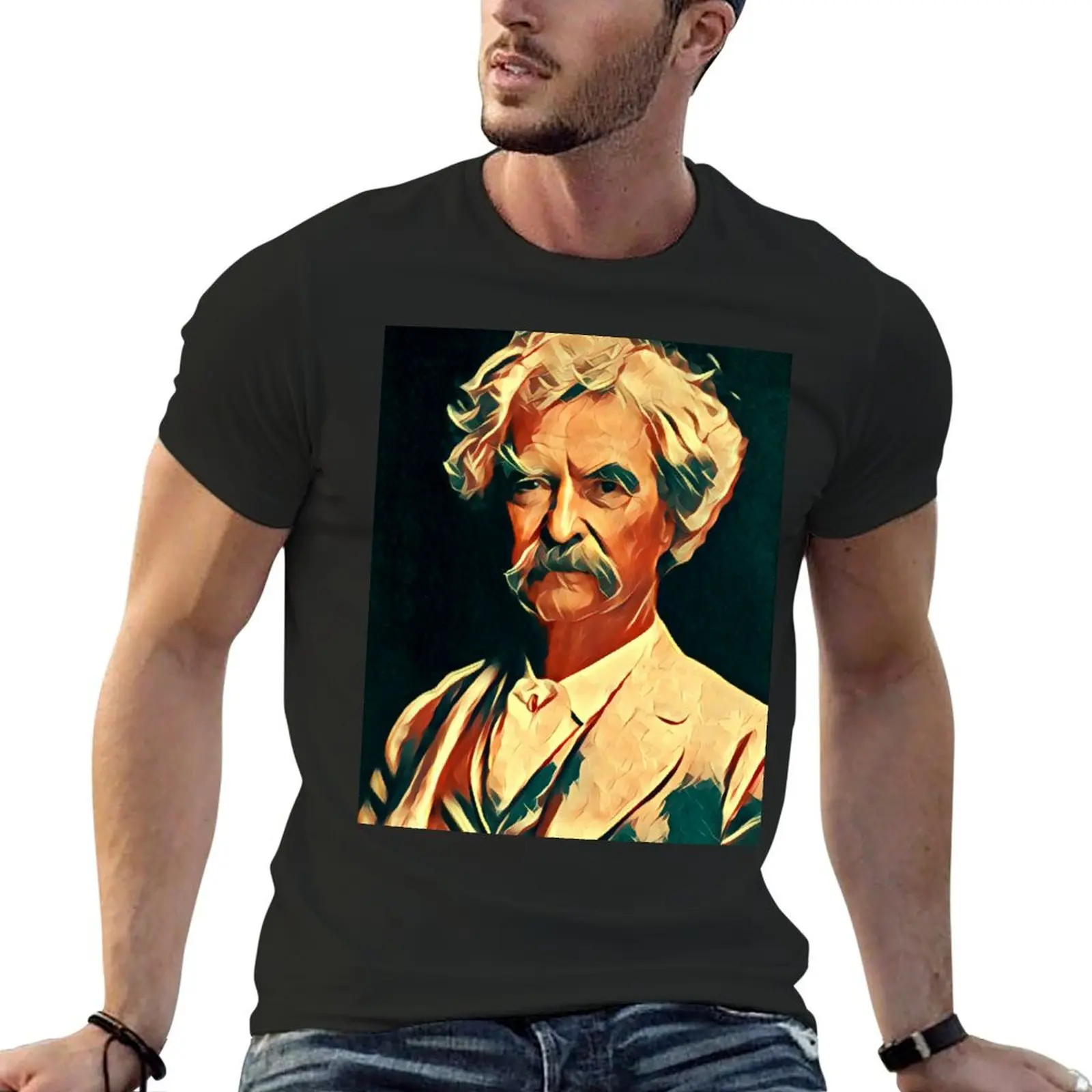 

Mark Twain Artwork T-Shirt anime tshirt essential t shirt graphic t shirt vintage boys whites funny t shirts for men