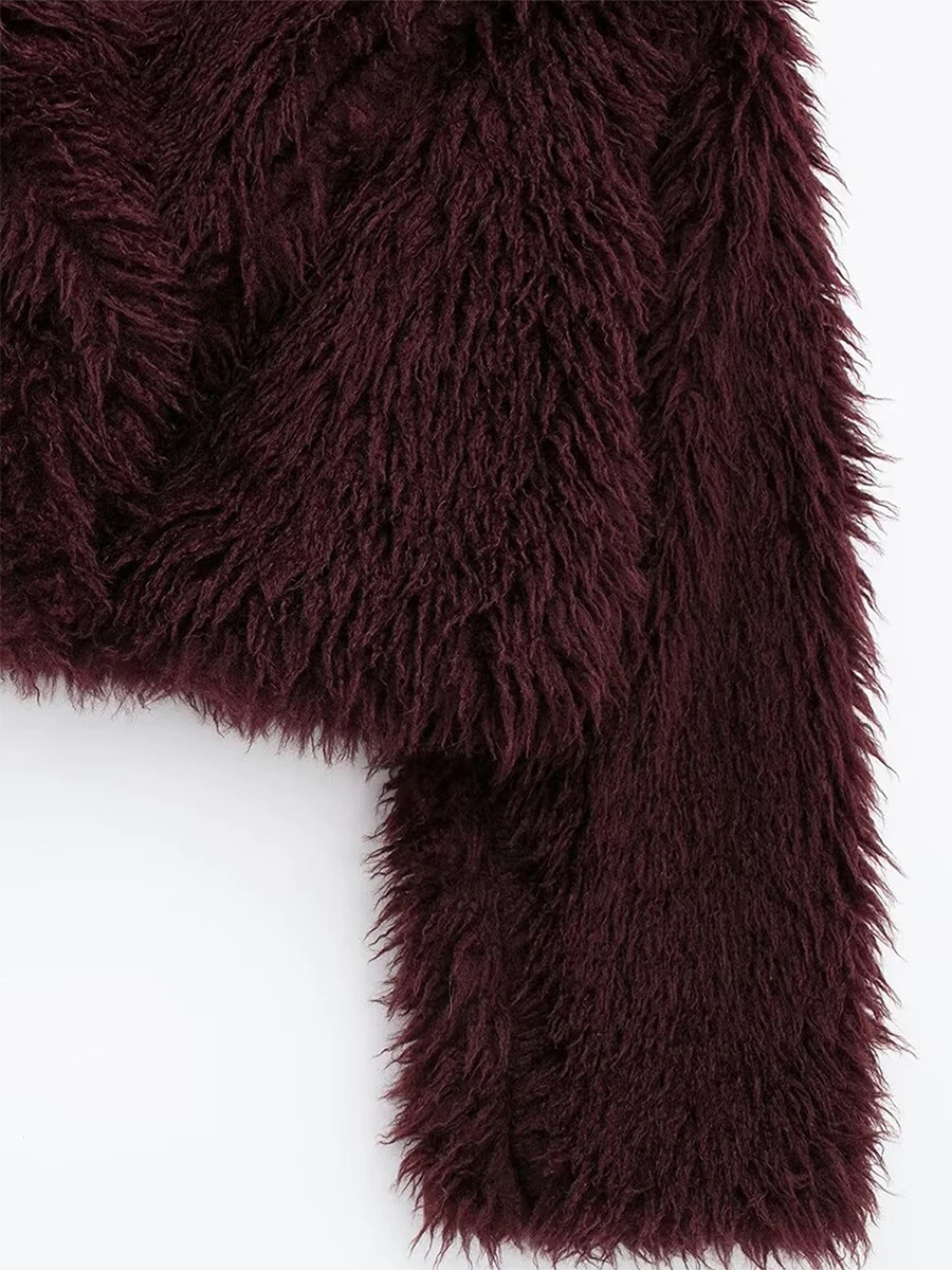 المرأة فو الفراء مقنعين سترة سترة شتاء دافئ معطف طويل عادية بلون سستة أبلى الشارع الشهير ملابس عصرية