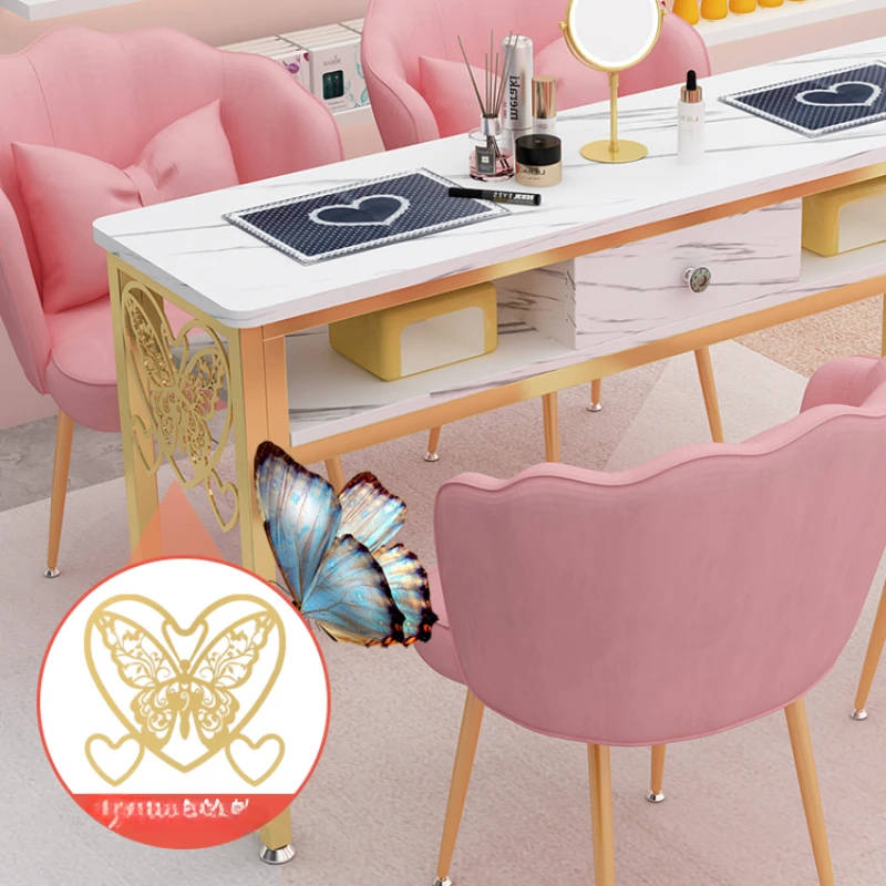 Aesthetic Dressing Manicure Table Living Room Headboard Professional Manicure Table Home Schmincktisch Pedicure Furniture ZT50MT