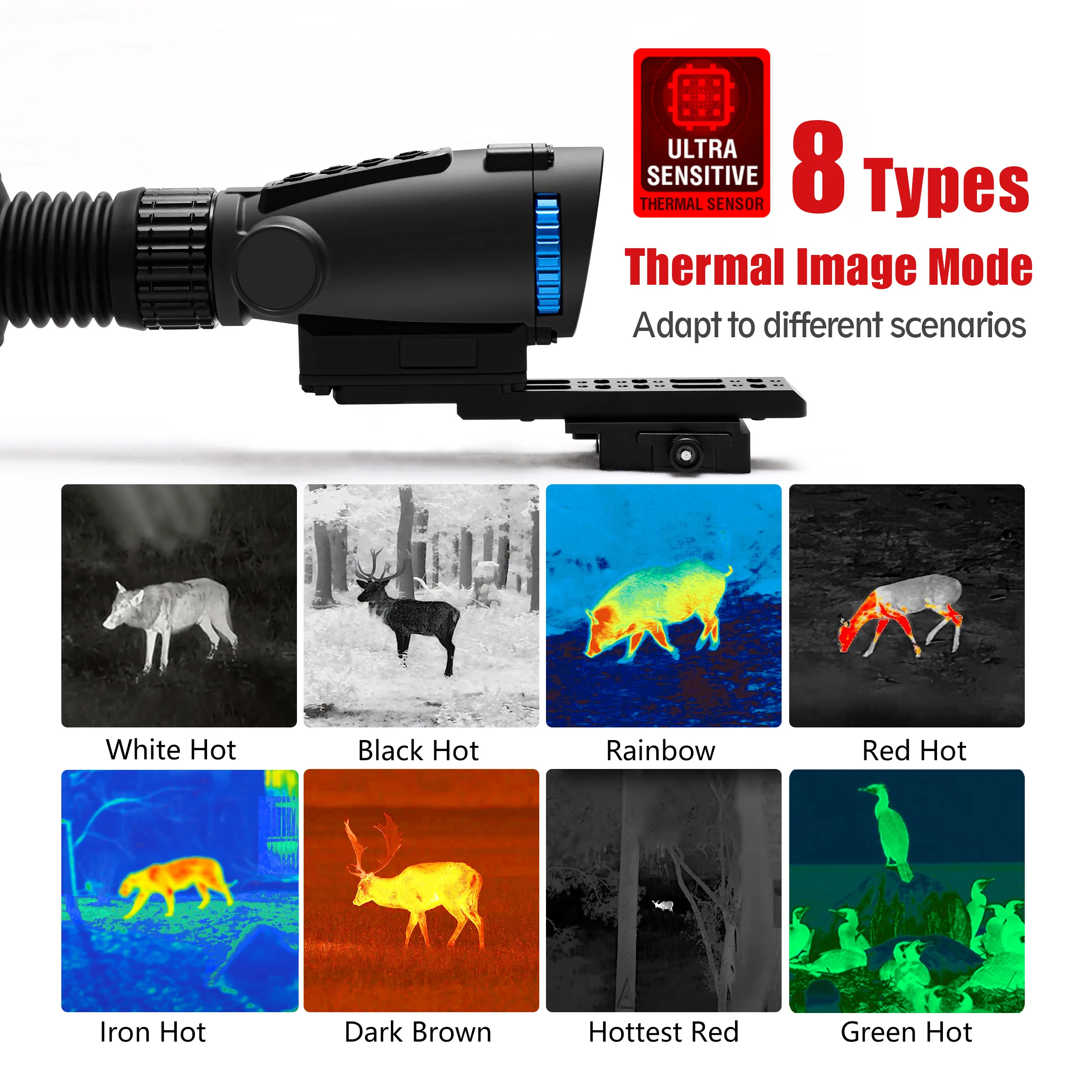 Тепловизионный прицел Прицел м - Hunting Thermal Imaging Scope recension och pris