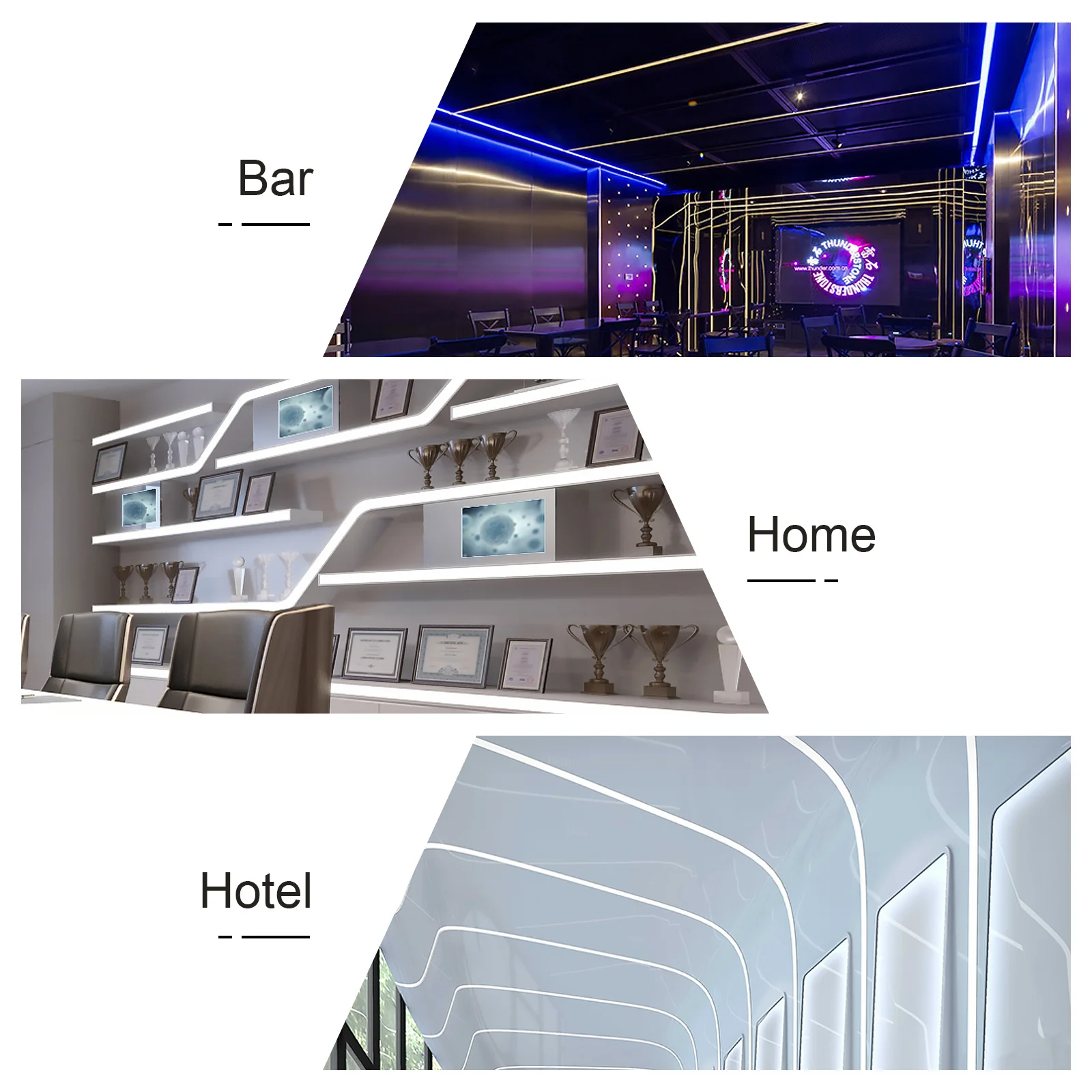 

1Set LED Silicone Neon Light Strip 12V Flexible Waterproof Neon Decorative Lamp Strip Outdoor Indoor Light