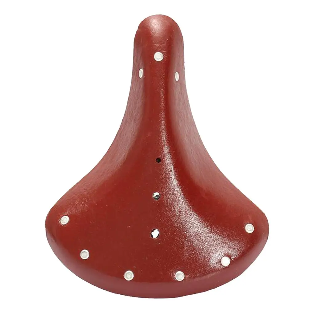 RETRO ROAD MTB BIKE CYCLING HOLLOW OUT SEAT LEATHER SADDLE