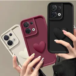 For Xiaomi Redmi Note13Pro 5G Case Redmi Note 13 Pro 4G Note13Pro+ Phone Case Love Heart Matte Anti Drop Soft Protective Cover
