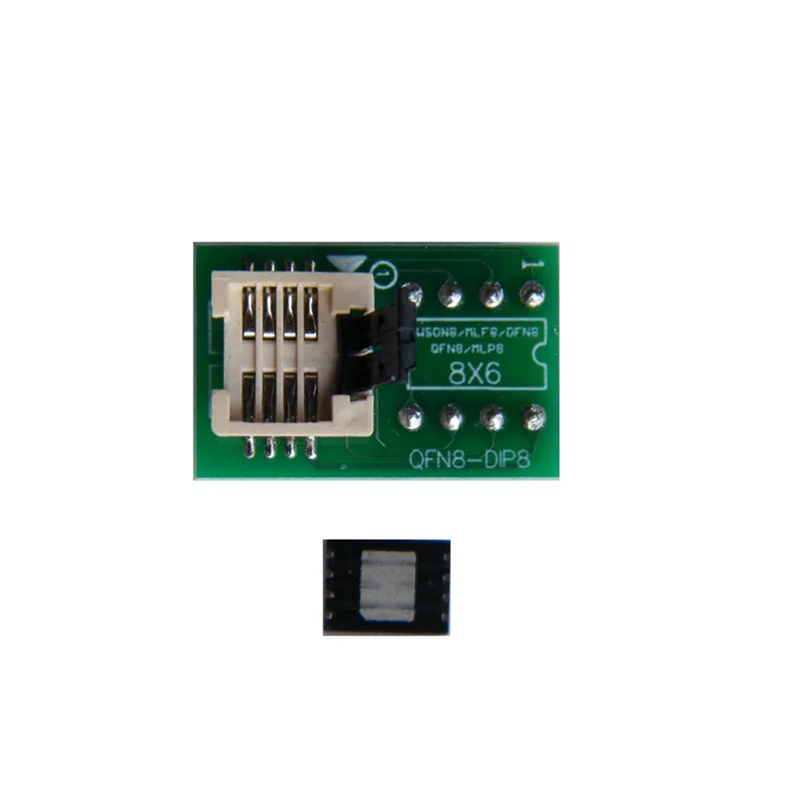 DFN8 Naar DIP8 Socket QFN8/WSON8/MLF8/MLP8/DFN8 Naar DIP8 Voor CH341A Tl866ii Plus RT809H/F T48 T56 EZP2023 6X8mm