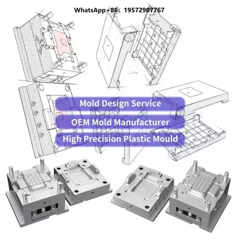 Mold Maker Plastic  Molding Manufacturer One-stop Service Customize Plastic  Parts for Auto Parts