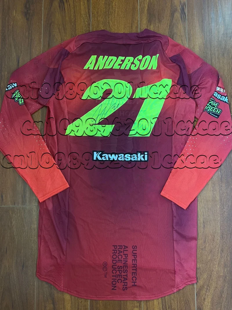 

Kawasaki Motorcycle Racing Team Long Sleeve T-shirt for Men Women Spring Autumn Sports Tee Shirt Children's Clothing Tops