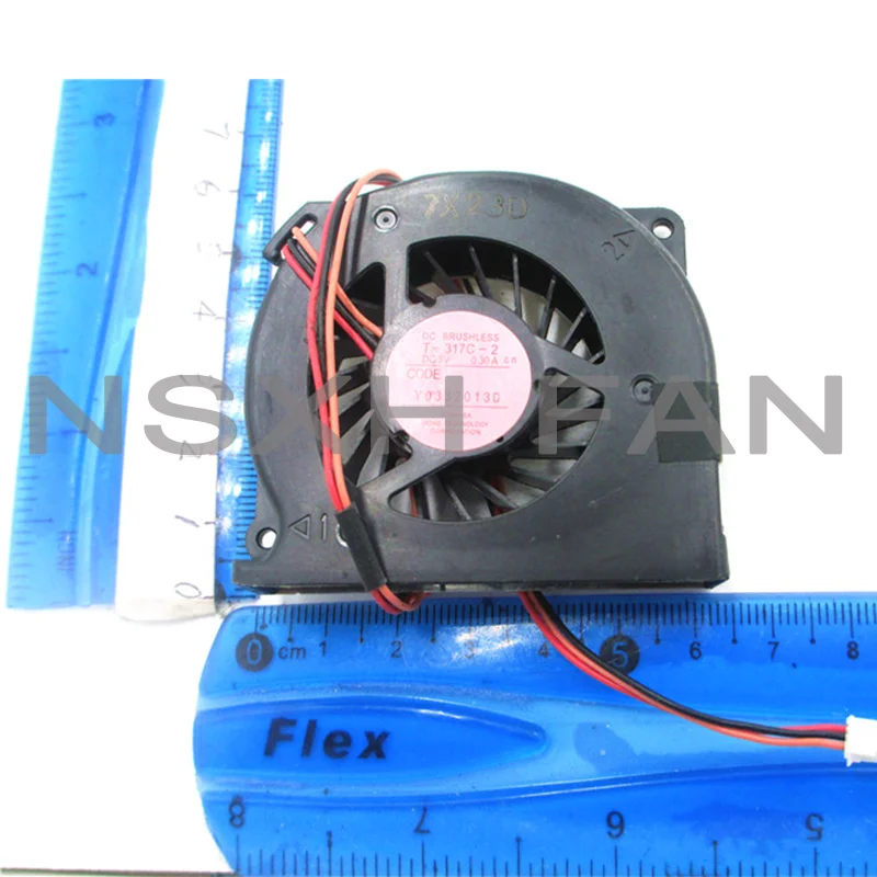 Ventilador de refrigeração original do projetor, M-SA01C, 12V, 0.3A, T-317C-2, 5V, 0.3A, Y0332013D, novo