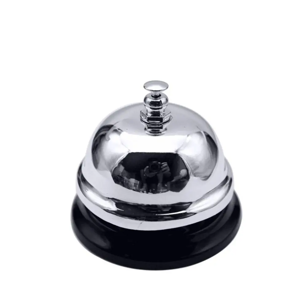 1PC Call Bell Desk Kitchen Hotel Counter Reception Festival Bells Small Dining Bell Table Summoning Bell Party Supplies