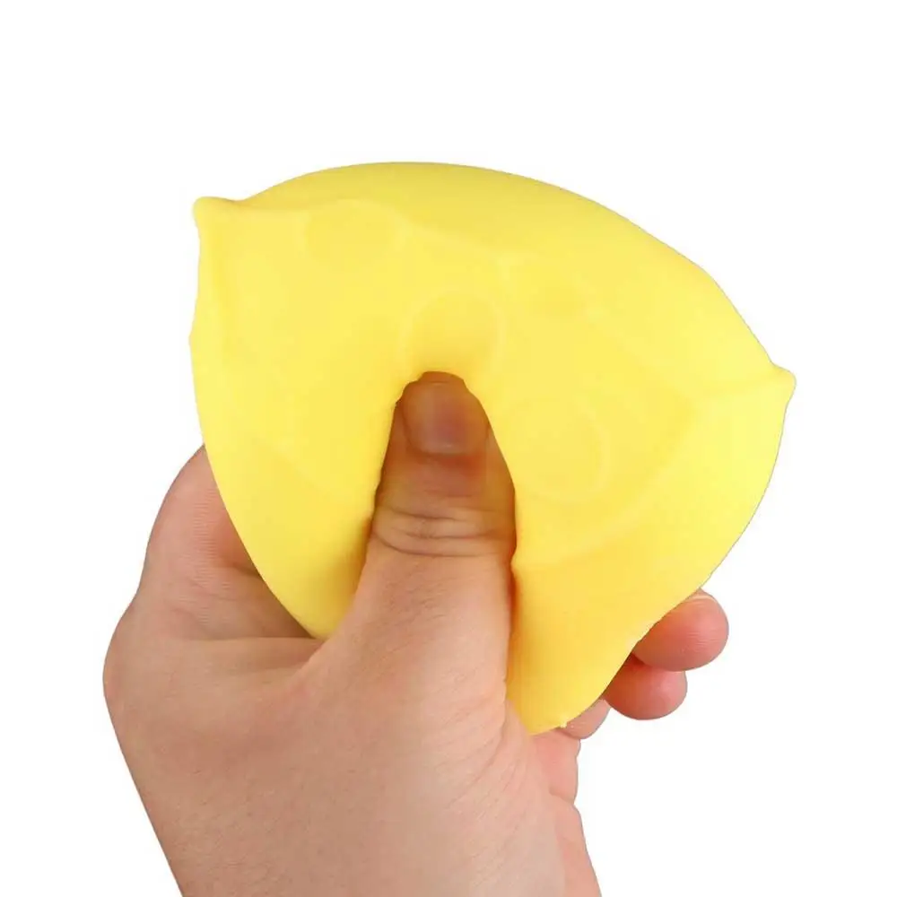 Grappig Zintuiglijk Speelgoed Kaasknijpspeeltje Flexibel Materiaal Comfortabel Aanraken Trage Rebound Stress Relief Speelgoed Maïs Duurzaam Feest