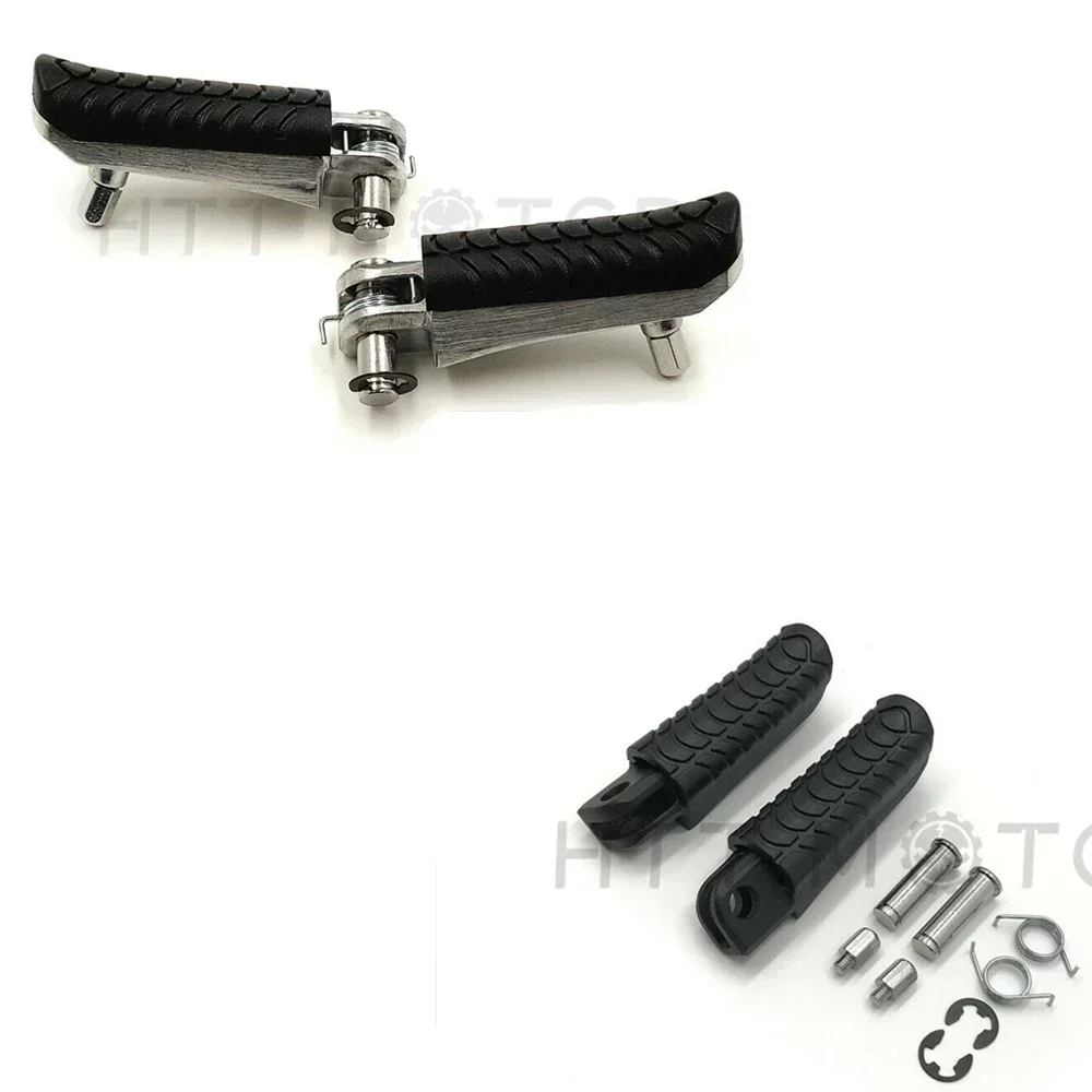 

Motorcycle Parts Front Footrest Foot Peg for Kawasaki 2006-2018 ZX14/ZZR1400，2006-2015 ZG1400/GTR1400
