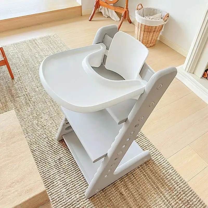 Kitchen Dining Chairs Plastic Children's Auxiliary Armchair Portable Adjustable Chair Multi-functional Baby Learning Chairs