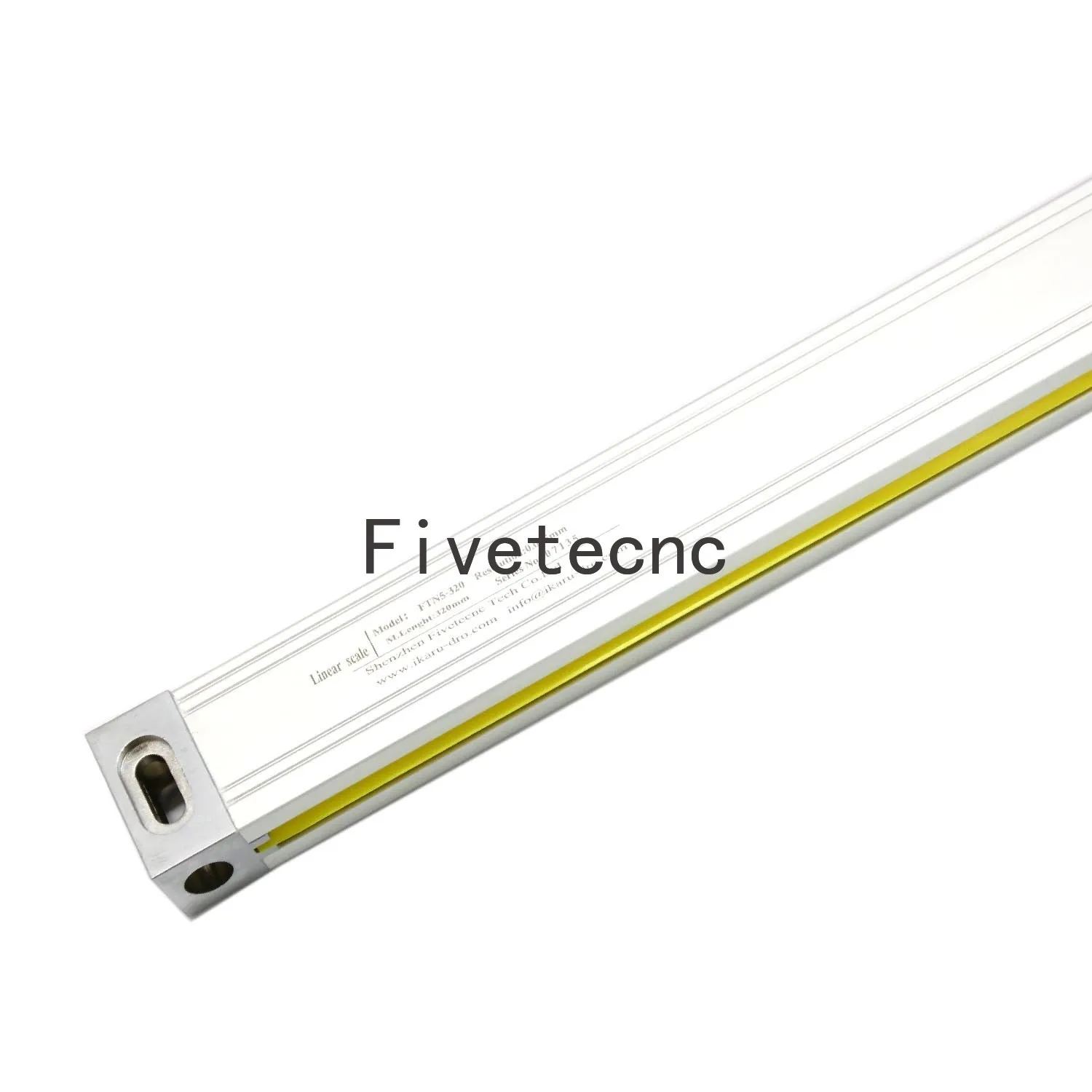 Imagem -04 - Mícron Escala Linear 50 100 150 200 250 300 350 400 mm Curso 0.001 mm Codificador para Digital Readout Precisão Medição Torno 1