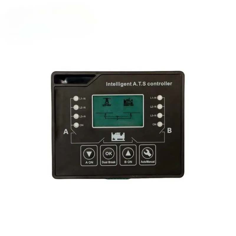 Y-702 LCD ATS Auto Start Stop Control Module Paneelomschakelaars Controller