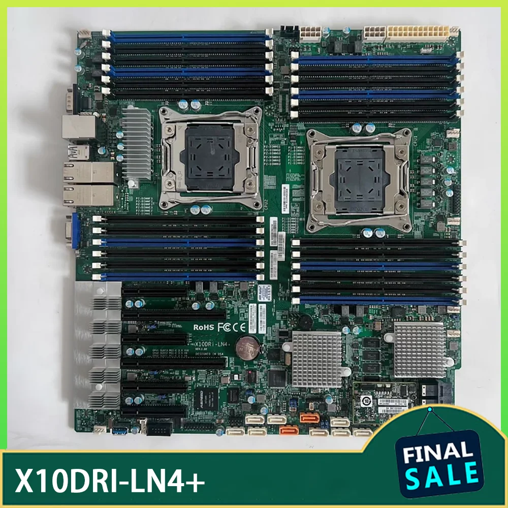 

Dual-channel X79 server motherboard X10DRI-LN4+