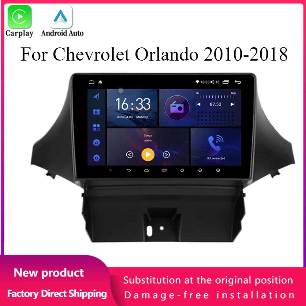 

Android 14 For Chevrolet Orlando 2010-2018 Car Radio 4G GPS Multimedia Stereo Navigation Auto Wireless Bluetooth Carplay Screen