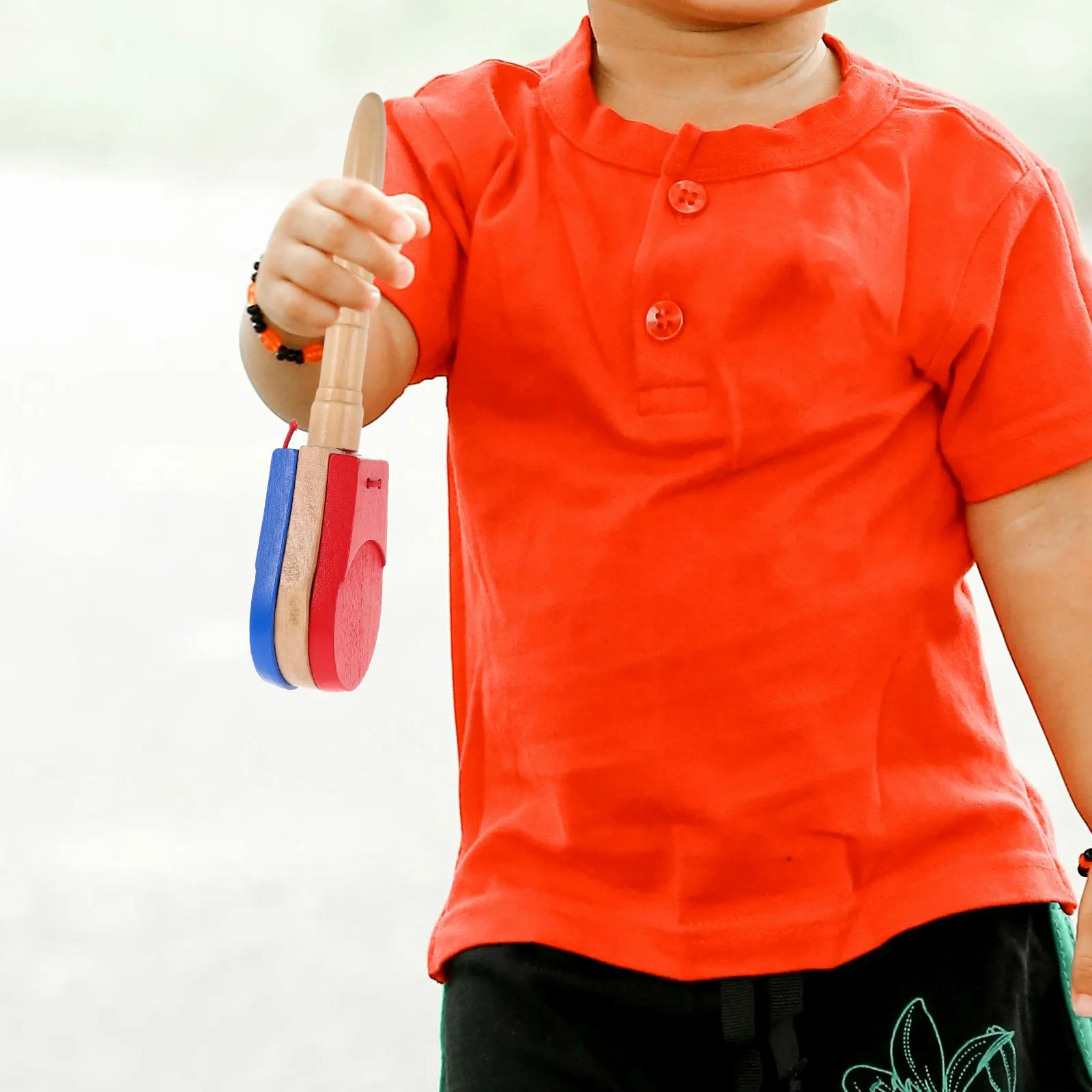 

Colorful Orff Instrument Kids Wood Sound Clapper Early Education Montessori Percussion Musical Instruments For Toddlers