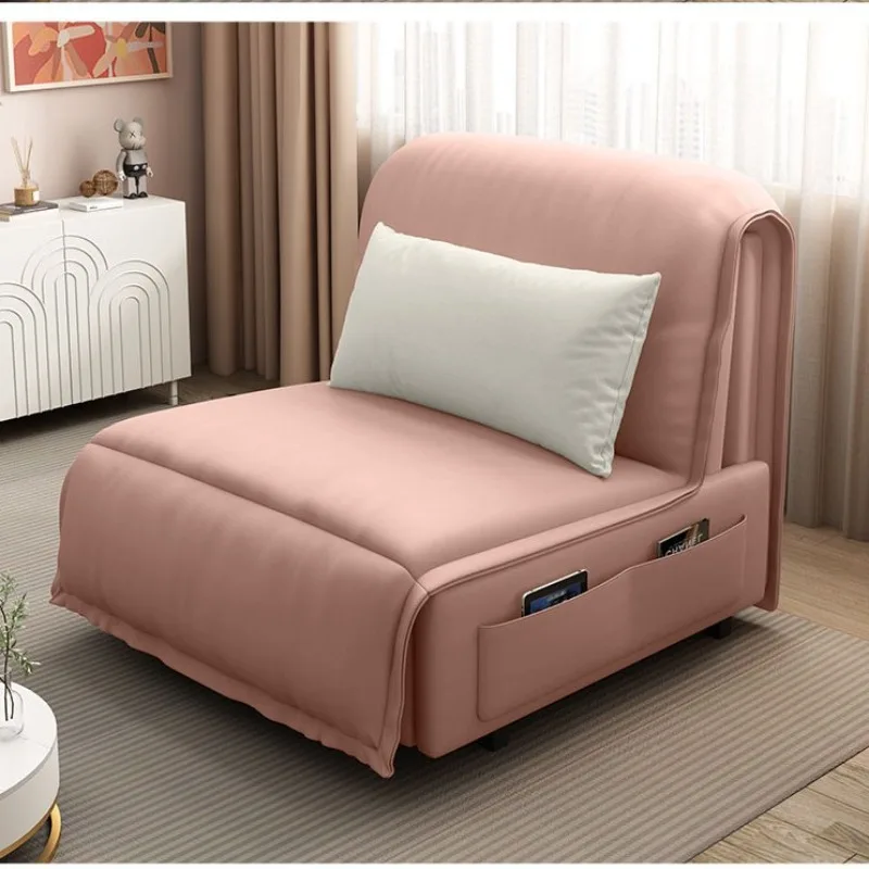 Modern Light Luxury Folding Sofa Bed Frame, Dual Use Pull Out Sofa Metal Frame Furniture Hardware - view 3