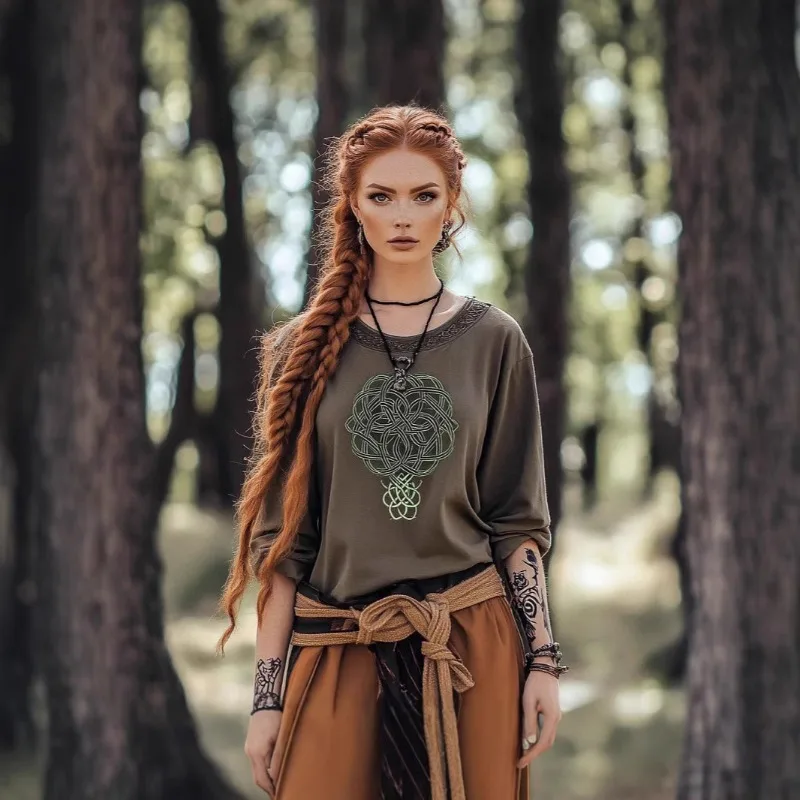 2026 New Vintage French Temperament Heavy Industry Digital Shirt Long Sleeve Shirt Women Spring Loose and Versatile Fashion Tops