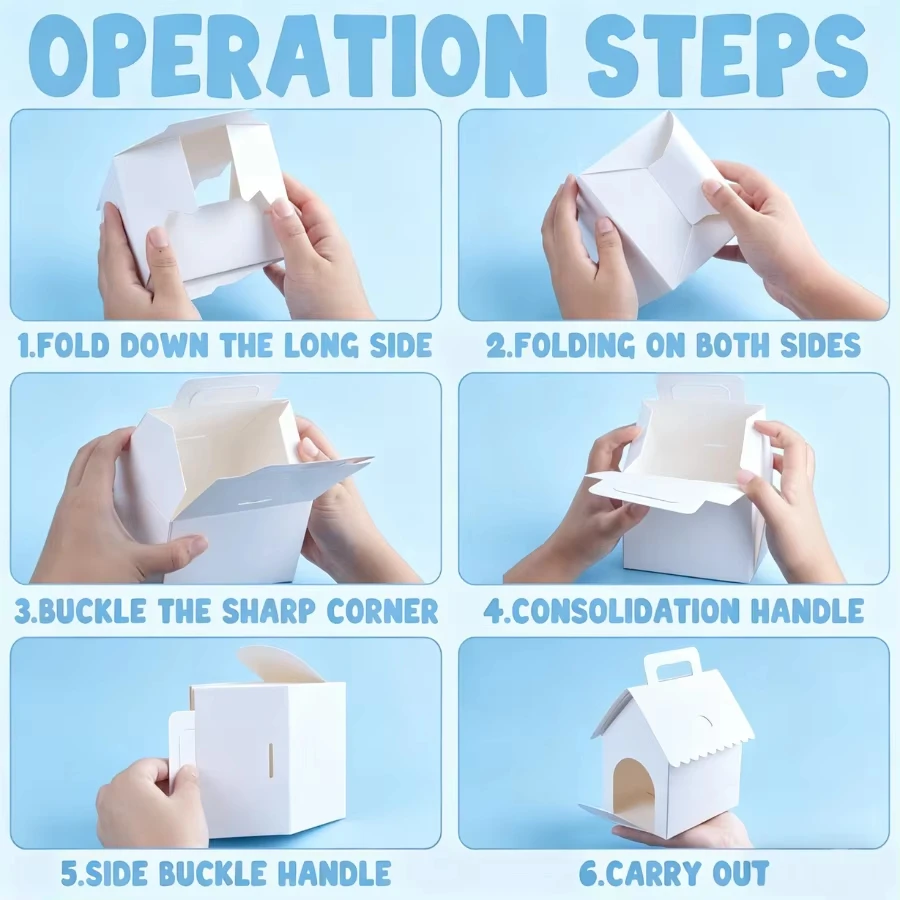 6-48er-Set DIY Adopt-a-Puppy-Party-Geschenke Teddyhund Großpackung Geburtstags-Adoptionsparty-Hunde Plüsch mit Hausperlen, Halskette, Glocke, Halsbändern – Detail 7