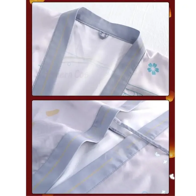 ss23 أنيمي السماء الرسمية نعمة HuaCheng XieLian المعتاد حبل البشكير Ti Guan Ci Fu عباءة الرجال النساء كيب الصيف سو