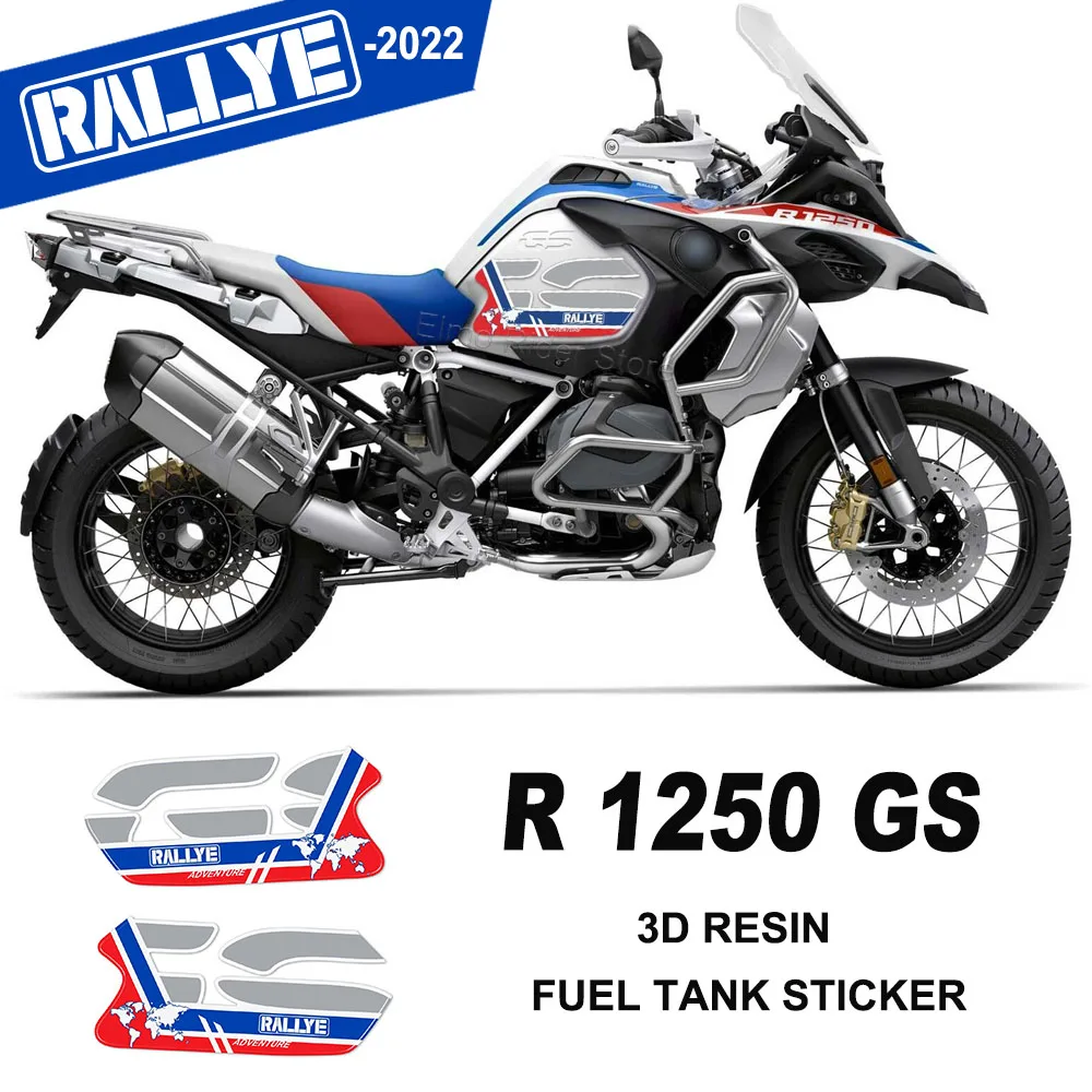 R1250GS Adv Fuel Tank Pad Waterproof Anti-scratch Motorcycle 3D Protector Sticker For BMW R 1250 GS Adventure Rallye 2022