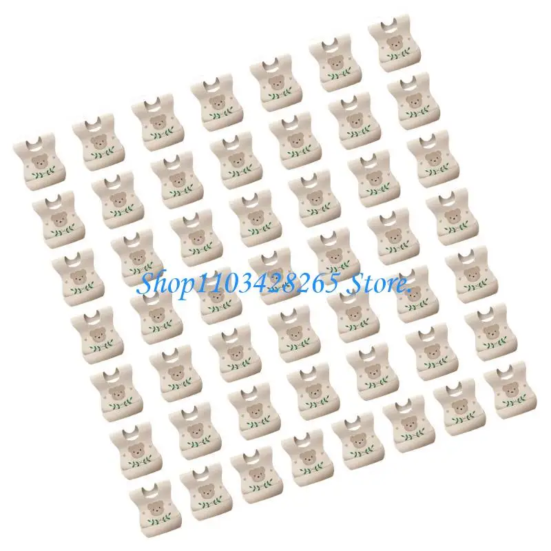 

50 шт. Одноразовые детские животные рисунок для детского нагрудного нагрудника с водонепроницаемы