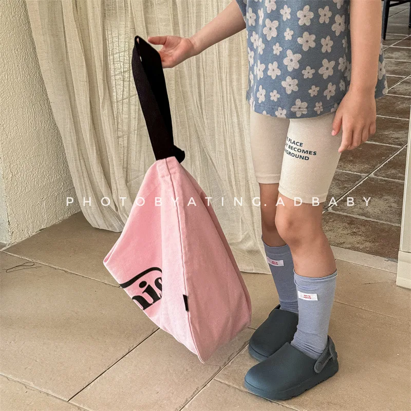 2024 Summer New Children Casual Shorts Baby Girls Letter Print Leggings Cotton Versatile Kids Elastic Pants Toddler Short Pants