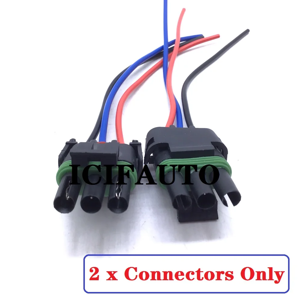 1/2/5/10 Manifold Absolute Pressure Map Sensor Connector for Buick Cadillac Chevrolet GMC 12569240, 16137039, 16017460, 16158055