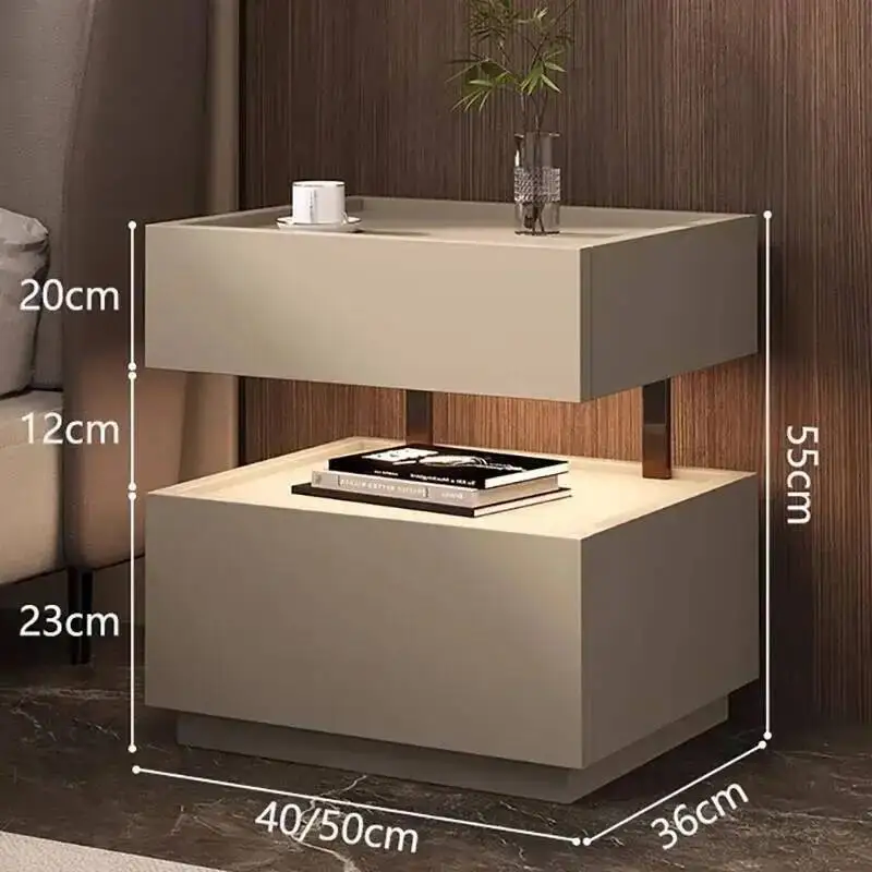 European Modern Bedside Table Classic Storage Trendy Nordic Night Table Simple Premium Comodini Camera Letto Bedroom Furnitures