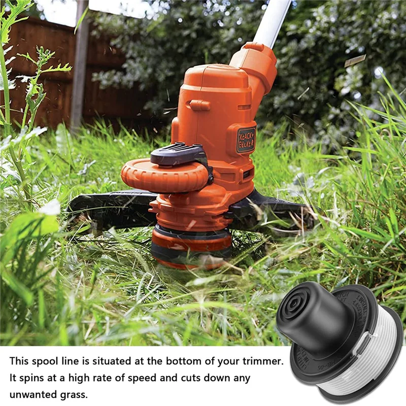 A6226-XJ Strimmer Spool Compatible with Black+Decker Gr  Trimmer Replace GL250, GL310 Models with Strimmer Spool Cover