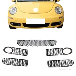 Genuine Front Bumper Lower Right Grill Black for Volkswagen VW BEETLE 2006 2007 2008 2009 2010 2011 1C0807683H 1C0807684A