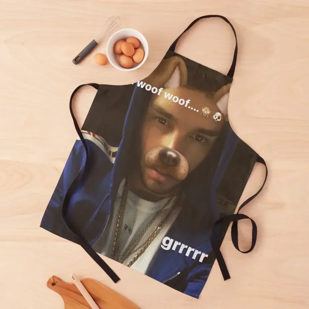 

Liam Payne - Woof Apron christmas kitchen cloths Costume Waiter Women's Kitchen women's work Apron