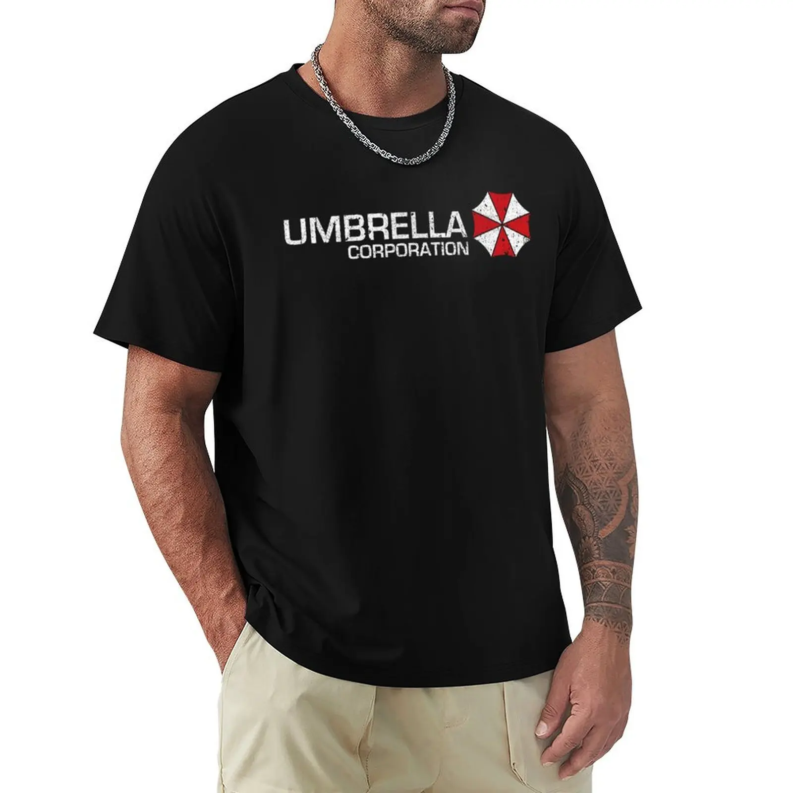 

Umbrella Corporation T-Shirt essential t shirt cute clothes blanks Personalized t-shirt plain white t shirts men
