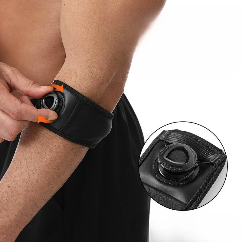 

1Piece Adjustable Knob Tennis Elbow Brace Strap for Tendonitis Elbow Relief for Men Women,Elbow Brace, Arm Forearm Brace Bands